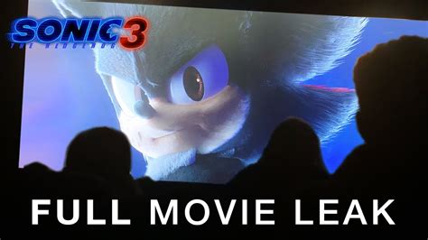 sonic 3 shadow leak|Sonic the Hedgehog 3 Movie Set Photos Leaked